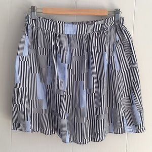 Armani Exchange skirt - navy, blue and white